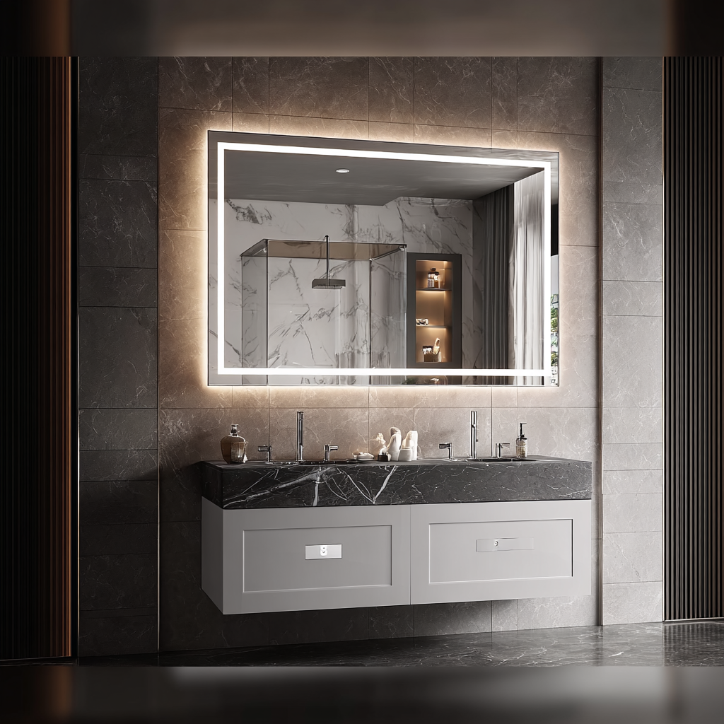 Front & BackLit LED Mirror 55X30
